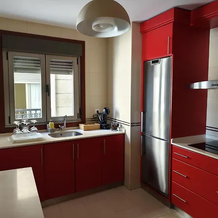 Appartamento Piso Fachada Maritima Exclusive Deluxe Center Porto do Son Esterno foto